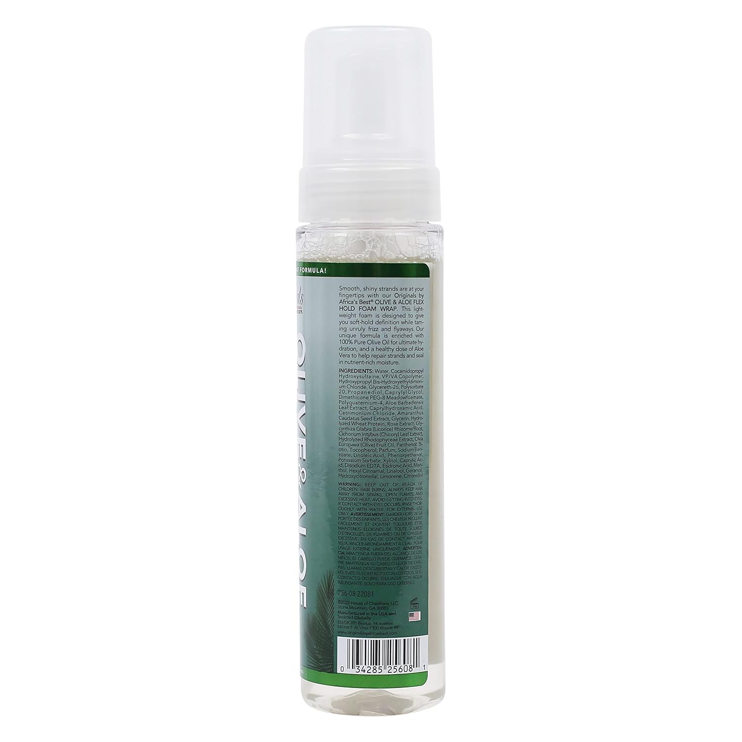 Africa's Best Olive Oil Foam Wrap Lotion 8.5oz