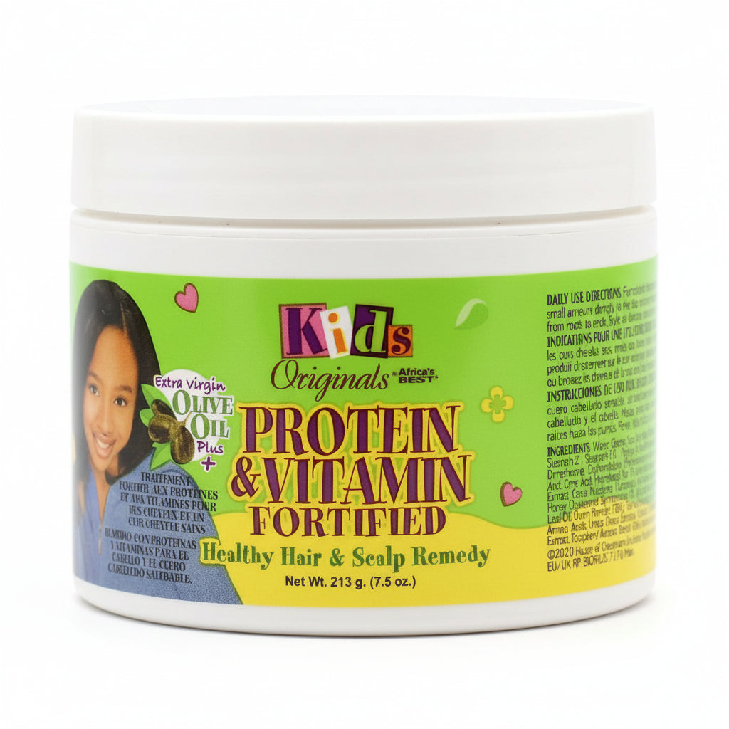 Africa's Best organic scalp treatment for children’s dry hair
