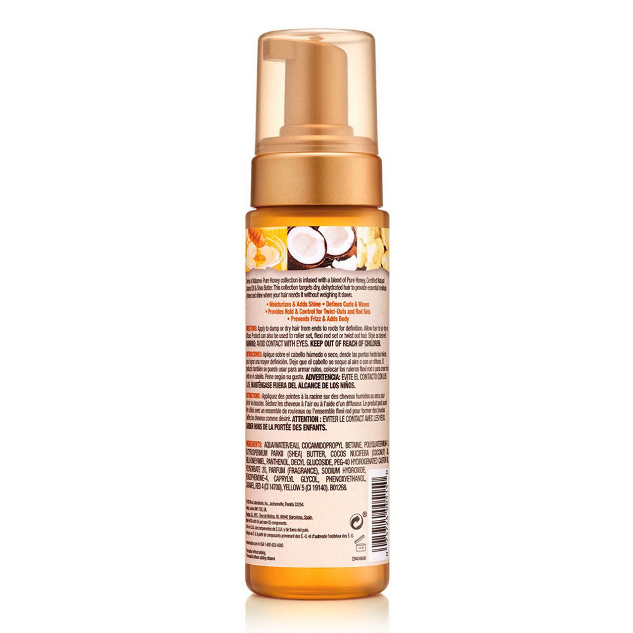 Creme of Nature Pure Honey Moisture & Twist Curling Mousse 7oz