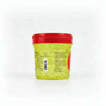 Eco Styler Moroccan Argan Oil Styling Gel 16oz jar, featuring a vibrant green color and red lid.