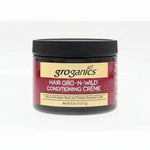 Groganics Hair Gro-N-Wild Conditioning Creme jar on a white background