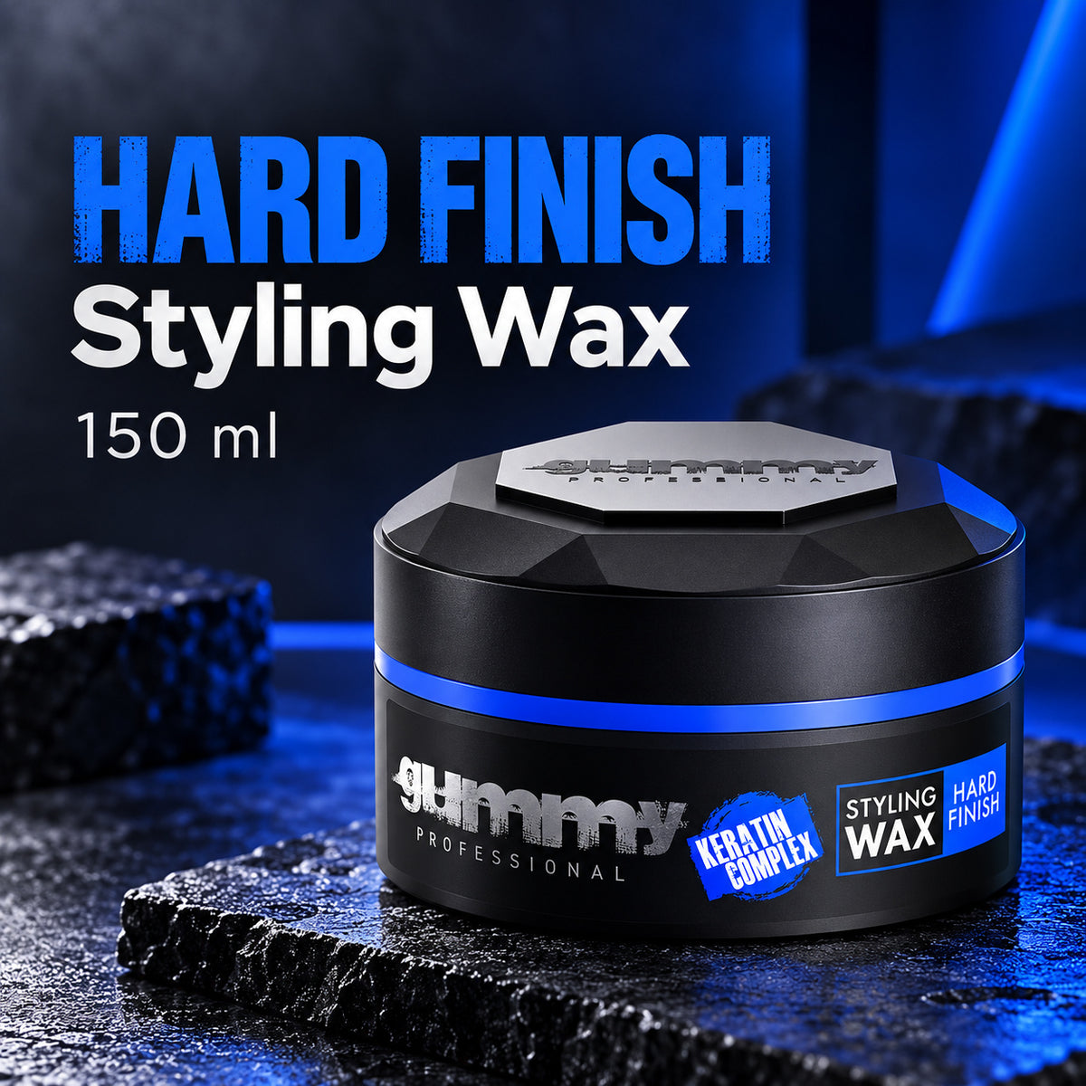 Gummy Keratin Hair Wax Hard Finish 150ml | Extra Halt