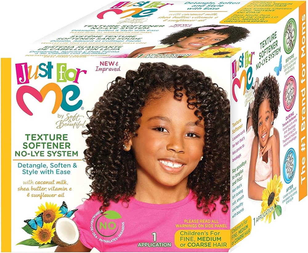 Kit défrisant pour enfants Just for Me No Lye Super