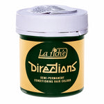 A jar of La Fiche' Directions Semi-Permanent Conditioning Hair Colour on a plain white background.