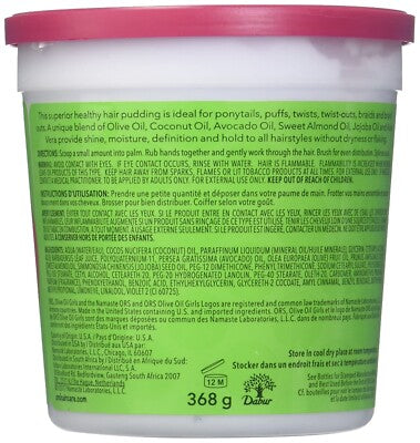 ORS Huile d'Olive Pouding pour Cheveux Filles 13oz