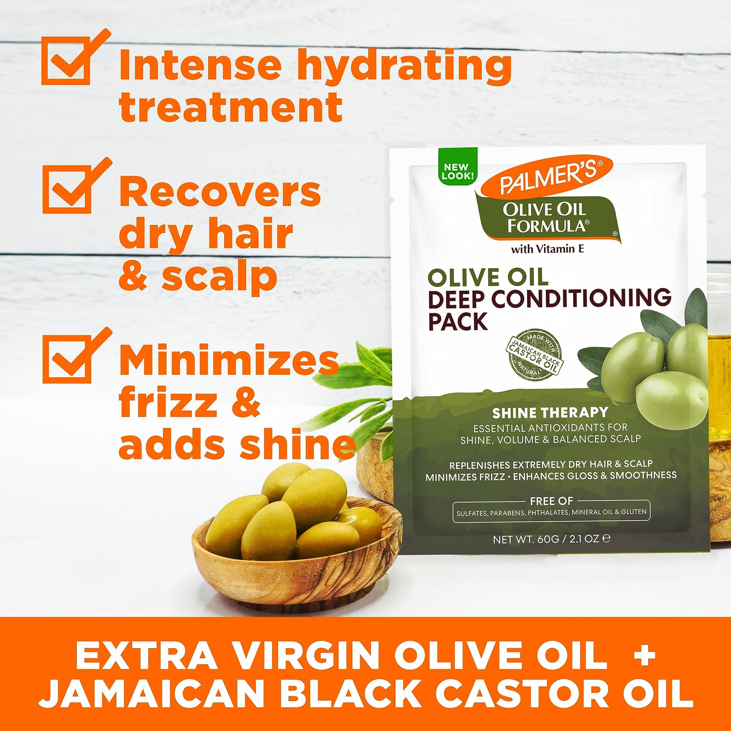 Palmer's Olive Oil Formula Organi-Gro Deep Conditioner Sachet