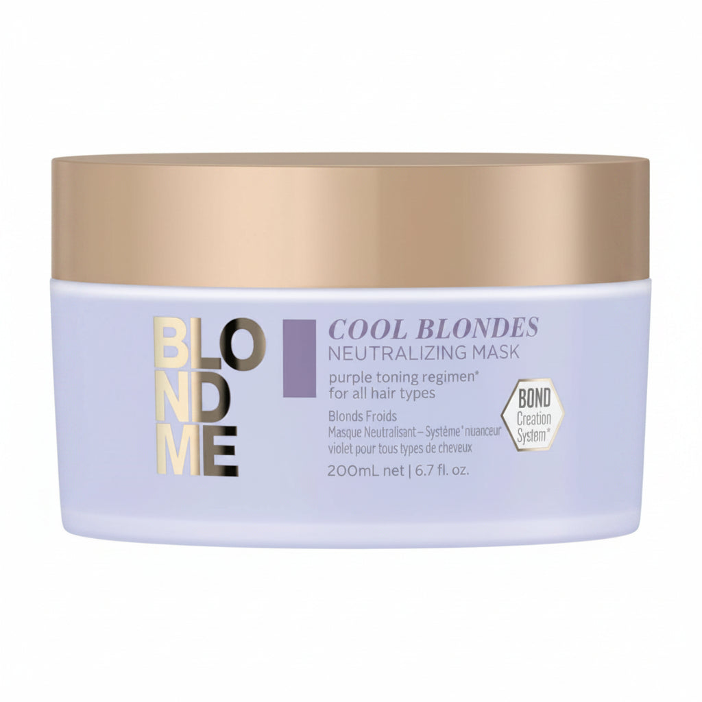 Blondme Cool Blondes Neutralizing Mask packaging on a white background