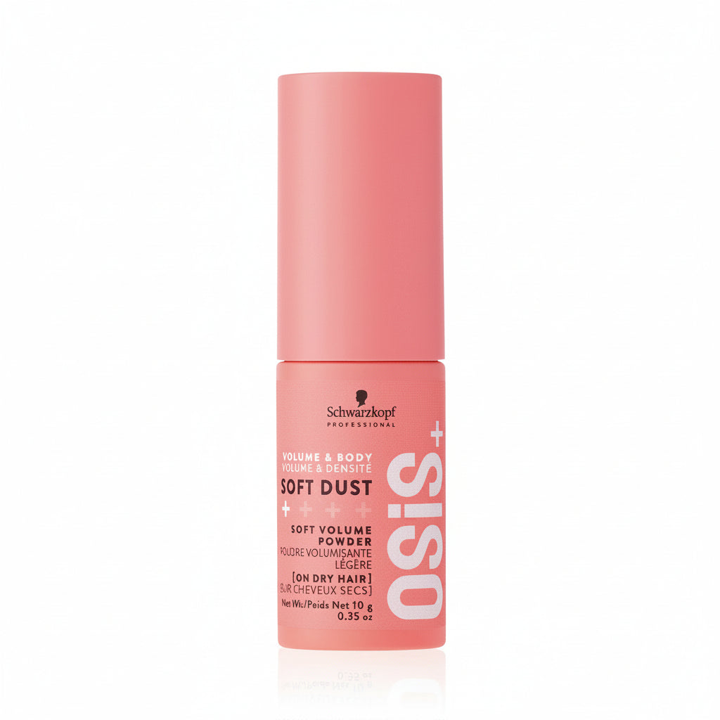 Schwarzkopf Osis+ Soft Dust powder on a white background