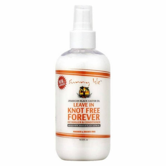 Sunny Isle Jamaican Black Castor Oil Knot Free Leave-In Detangler 8oz