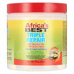Jar of Africa's Best Triple Repair Oil Moisturizer Miracle Cream on a white background