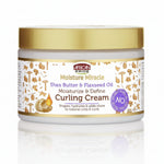 Jar of African Pride Moisture Miracle Curling Cream on a white background