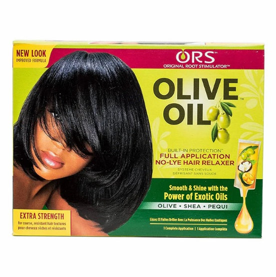 🇦🇪 ORS Olive Oil No-Lye Relaxer Kit Extra Strength – الوصف (بالعربية)
